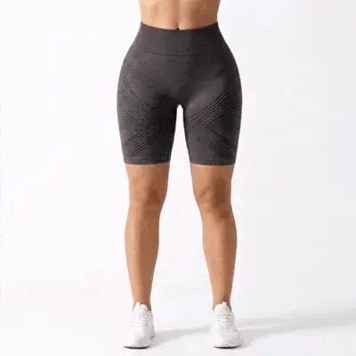 CelluMove 3D compression anti-chafing shorts worn while walking